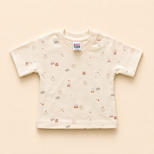 Premium Kids Cotton T-Shirt Five sleeve
