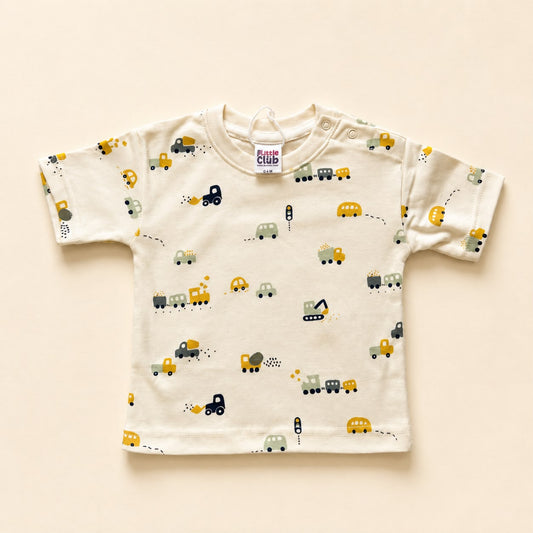 Premium Kids Cotton T-Shirt Five sleeve